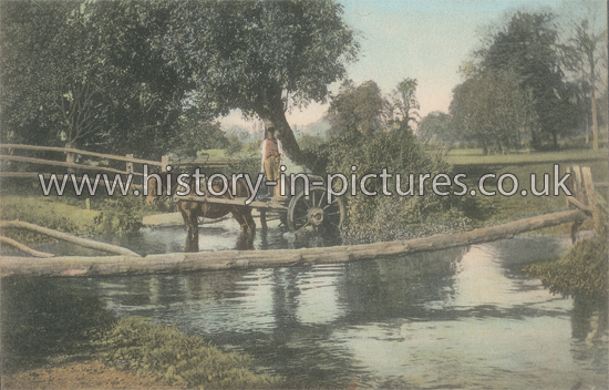 The River, Witham, Essex. c.1906
